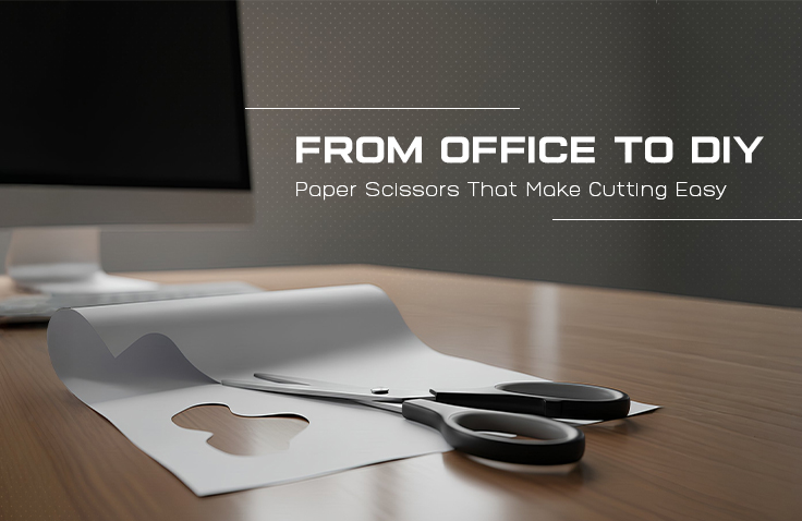 From Office to DIY: Paper Scissors That Make Cutting Easy